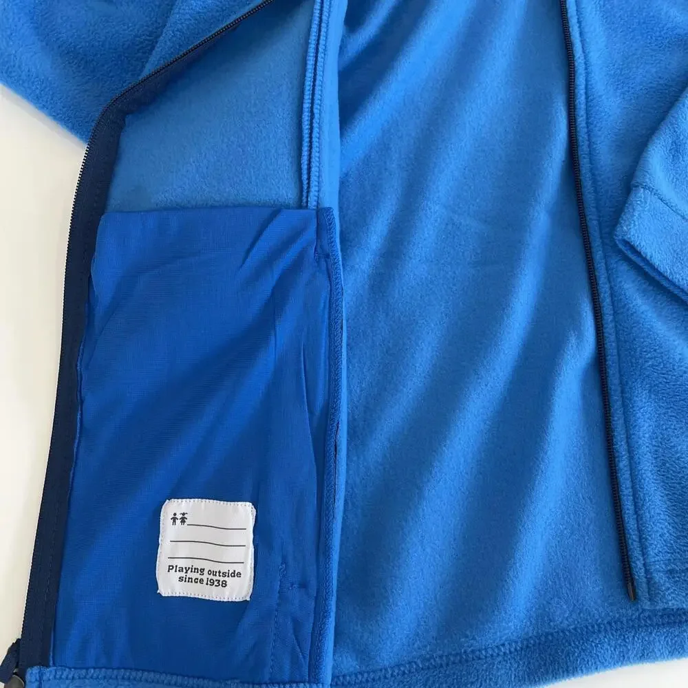 $45 COLUMBIA Big Boys Steen's Mountain II Fleece Size XL Blue Jacket